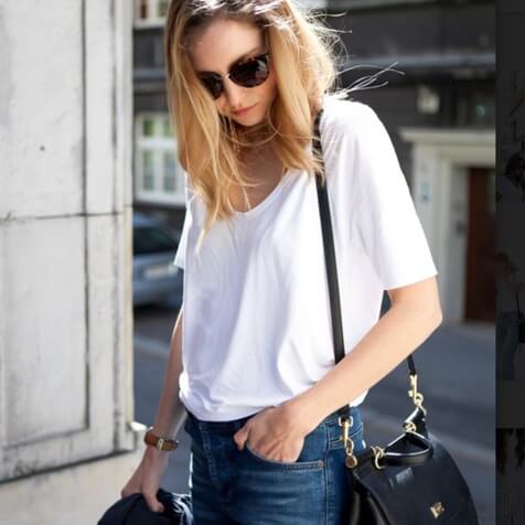 White T-shirt & Blue Jeans Forever White T-shirt & Blue Jeans Forever